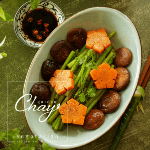 Măng tây áp chảo đông cô sốt