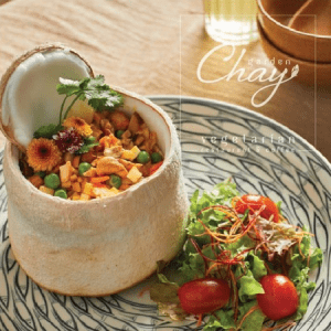 Cơm chiên trái dừa