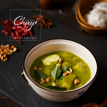 Cà ri xanh (dùng kèm bún/bánh mì)